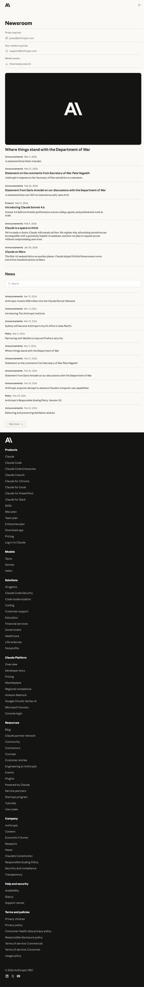 Anthropic新闻